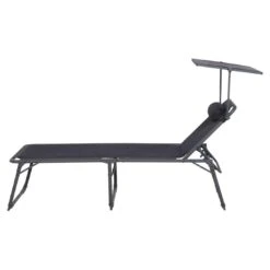 Siena Garden Premium Dreibeinliege Aluminium/2D Mesh Anthrazit -Garten Leben siena garden campingliege premium aluminium 2d mesh 1363992 6