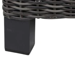 Siena Garden Corido Gartenbank Aluminium/Geflecht Inkl. Kissen Matt Anthrazit/Charcoal Grey -Garten Leben siena garden corido 2 sitzerbank aluminium geflecht inkl kissen 1363640 7