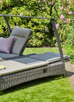 Siena Garden Corido Daybed Inkl. Dach Aluminium/Gardino-Geflecht Matt Anthrazit/Charcoal Grey 14 Siena Garden Corido Daybed Inkl. Dach Aluminium/Gardino-Geflecht Matt Anthrazit/Charcoal Grey -Garten Leben siena garden corido daybed inkl dach aluminium gardinor geflecht 1437582 3