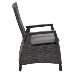 Siena Garden Corido Gartensessel Aluminium/Geflecht Inkl. Kissen Matt Anthrazit/Charcoal Grey -Garten Leben siena garden corido diningsessel aluminium geflecht inkl kissen 1363629 4