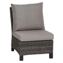 Siena Garden Corido Dininglounge 5-teilig Aluminium/Geflecht Anthrazit/Charcoal Grey -Garten Leben siena garden corido loungeecke 5 teilig aluminium geflecht 2