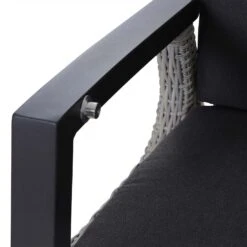 Siena Garden Corido Gartensessel Aluminium/Gardino®-Geflecht Matt Anthrazit/Ice Grey -Garten Leben siena garden corido verstellsessel aluminium geflecht 1425295 7