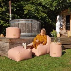 Siena Garden FLOW.U Feet Hocker Apricot -Garten Leben siena garden flow u feet hocker 1462024 10