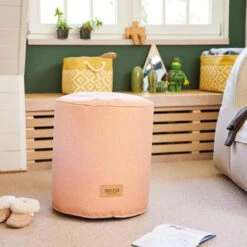 Siena Garden FLOW.U Round Sitzsack Ø 45 Cm Apricot -Garten Leben siena garden flow u round sitzsack durchm 45 cm 1462079 6