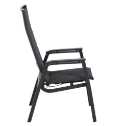 Siena Garden Milano Gartensessel Aluminium/Ranotex®-Gewebe Matt Anthrazit/Grau -Garten Leben siena garden milano verstellsessel aluminium ranotexr gewebe 1425350 5