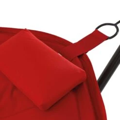 Siena Garden Panama Hängematte Mit Gestell Stahl/Oxfordgewebe Grau/Rot -Garten Leben siena garden panama haengematte mit gestell stahl oxfordgewebe 1363827 11