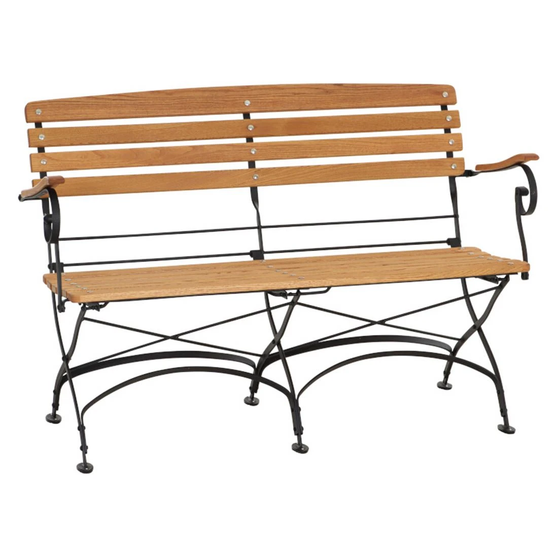 Siena Garden Peru III Gartenbank Stahl/Robinie Schwarz/Natur 3 Siena Garden Peru III Gartenbank Stahl/Robinie Schwarz/Natur