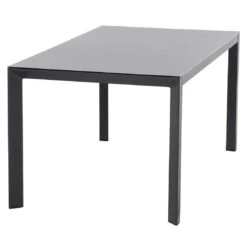 Siena Garden Ricon Gartentisch 160x90cm Aluminium/Glas Matt Anthrazit/Dark Concrete -Garten Leben siena garden ricon gartentisch 160x90cm aluminium glaskeramik 1425196 4
