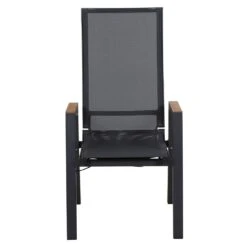 Siena Garden Rondo Gartensessel Aluminium/Ranotex®-Gewebe Matt Anthrazit/Grau -Garten Leben siena garden rondo verstellsessel aluminium ranotexr gewebe 1425240 5