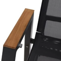 Siena Garden Rondo Gartensessel Aluminium/Ranotex®-Gewebe Matt Anthrazit/Grau -Garten Leben siena garden rondo verstellsessel aluminium ranotexr gewebe 1425240 8