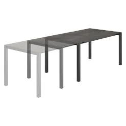 Siena Garden Savona Gartenmöbelset 5-tlg.+Tisch 160/217/167x92 Cm Anthrazit/Silber-Schwarz -Garten Leben siena garden savona gartenmoebelset 5 tlg tisch 160 217 167x92 cm 1477072 4