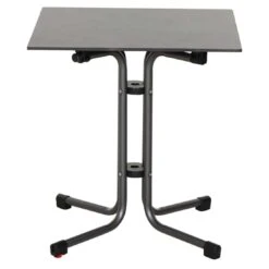 Siena Garden Sola Klapptisch 65x65cm Stahl/HPL Anthrazit/Dark Stone -Garten Leben siena garden sola klapptisch 65x65cm stahl hpl 1364355 2