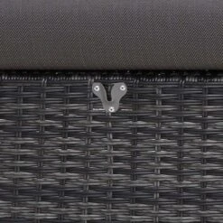 Siena Garden Taranto Dininglounge 5-tlg. Aluminium/Gardino®-Geflecht Matt Anthrazit/Blau-Grau -Garten Leben siena garden taranto dininglounge 5 tlg aluminium gardinor geflecht 1425273 10