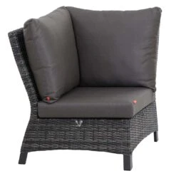 Siena Garden Taranto Dininglounge 5-tlg. Aluminium/Gardino®-Geflecht Matt Anthrazit/Blau-Grau -Garten Leben siena garden taranto dininglounge 5 tlg aluminium gardinor geflecht 1425273 7