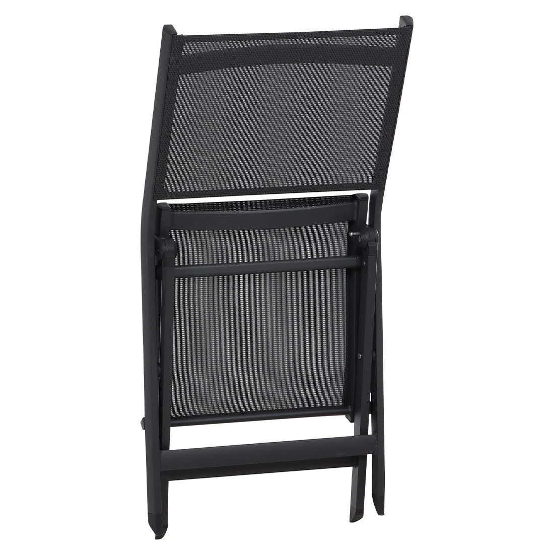 Siena Garden Tesoro Klappstuhl Aluminium/Ranotex®-Gewebe Matt Anthrazit/Silber-Schwarz 4 Siena Garden Tesoro Klappstuhl Aluminium/Ranotex®-Gewebe Matt Anthrazit/Silber-Schwarz – Bild 2