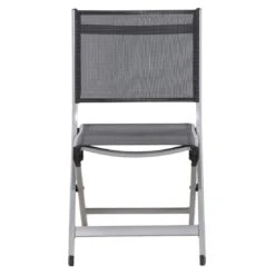 Siena Garden Tesoro Klappstuhl Aluminium/Ranotex®-Gewebe Silber/Grau -Garten Leben siena garden tesoro klappstuhl aluminium ranotexr gewebe 1434205 3
