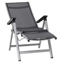 Siena Garden Tesoro Relaxsessel Aluminium/Ranotex®-Gewebe Silber/Grau -Garten Leben siena garden tesoro relaxsessel aluminium ranotexr gewebe 1434183 2