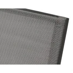 Siena Garden Velia Stapelsessel Aluminium/Textilene Anthrazit/Schwarz-Grau -Garten Leben siena garden velia stapelsessel aluminium textilene charcoal grey anthrazit 1001597 6
