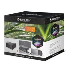 AeroCover Gartenmöbel-Set Schutzhülle 200x190x85cm Polyester Uni Anthrazit -Garten Leben sitzgruppenhulle 200x190x85cm 8