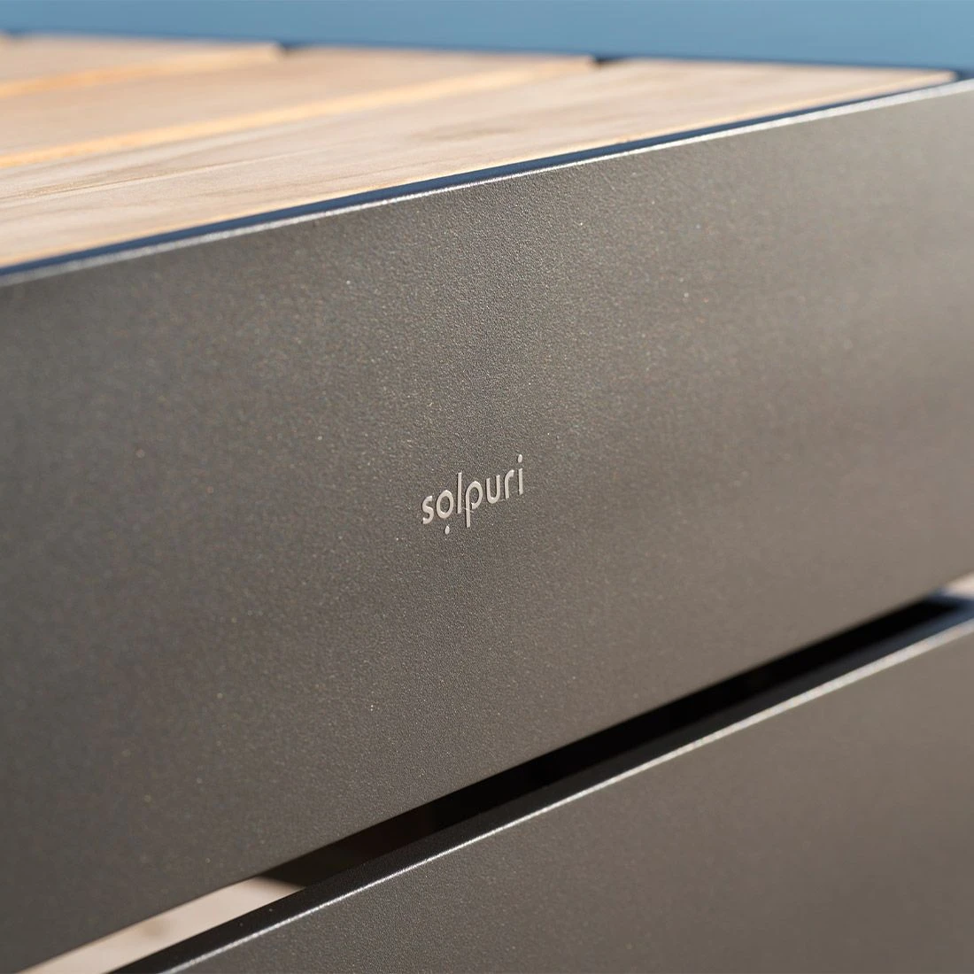 Solpuri Boxx Loungeset 5-tlg. Aluminium/Acryl Anthrazit/Natur 9 Solpuri Boxx Loungeset 5-tlg. Aluminium/Acryl Anthrazit/Natur – Bild 7