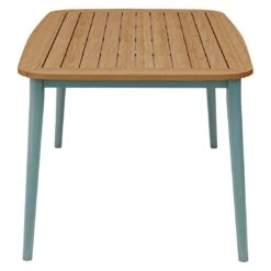 Solpuri Charlie Gartentisch 170x100 Cm Aluminium/Teak Petrol/Natur -Garten Leben solpuri charlie gartentisch 170x100cm aluminium teak 1475059 3