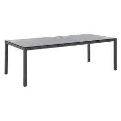 Solpuri Classic Gartentisch 220x100 Cm Aluminium/HPL Anthrazit/Volcano Grey