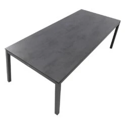 Solpuri Classic Gartentisch 220x100 Cm Aluminium/HPL Anthrazit/Volcano Grey -Garten Leben solpuri classic gartentisch 220x100 cm aluminium hpl 1466083 4