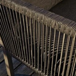 Solpuri Club Gartensofa 171 Cm Aluminium/Rope/Acryl Anthrazit -Garten Leben solpuri club 2 sitzersofa links 171 cm aluminium rope acryl 1465610 5