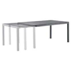 Solpuri Foxx Gartenmöbel-Set 7-tlg. + Tisch 160/220x100cm Anthrazit/Coal -Garten Leben solpuri foxx gartenmoebel set 7 tlg tisch 160 220x100cm 1488644 4