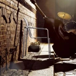 Solpuri Jazz Stapelsessel Edestahl/Textilene Silber/Coal -Garten Leben solpuri jazz stapelsessel edestahl textilene 1465643 11