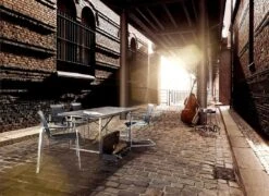 Solpuri Jazz Stapelsessel Edestahl/Textilene Silber/Coal -Garten Leben solpuri jazz stapelsessel edestahl textilene 1465643 12