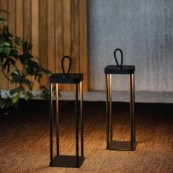 Solpuri Jupita LED-Stehleuchte Midi Aluminium Black -Garten Leben solpuri jupita led stehleuchte midi aluminium 1474883 8