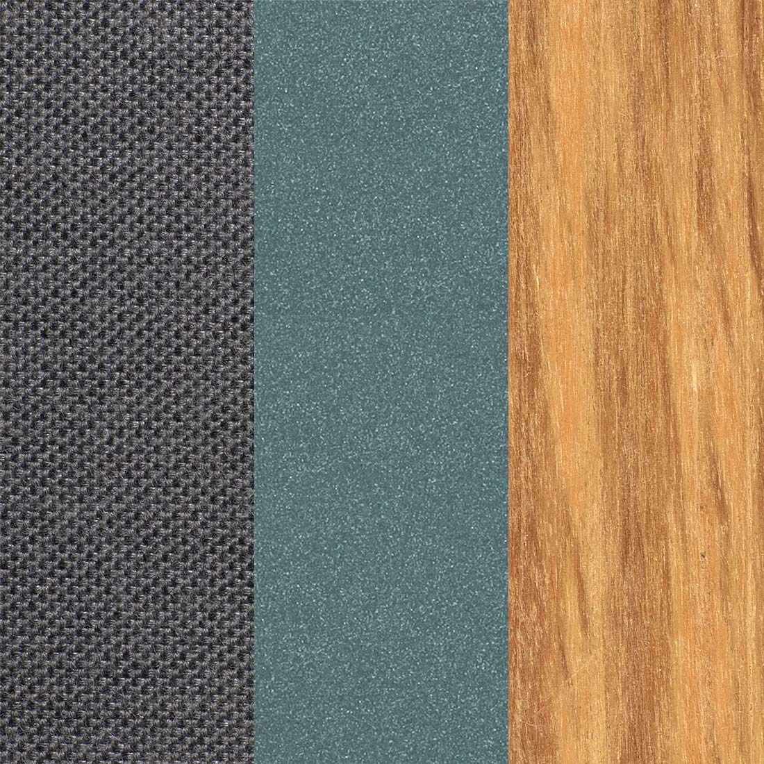 Solpuri Pia Stapelsessel Aluminium/Teak Inkl. Kissen Petrol/Natur 6 Solpuri Pia Stapelsessel Aluminium/Teak Inkl. Kissen Petrol/Natur – Bild 4