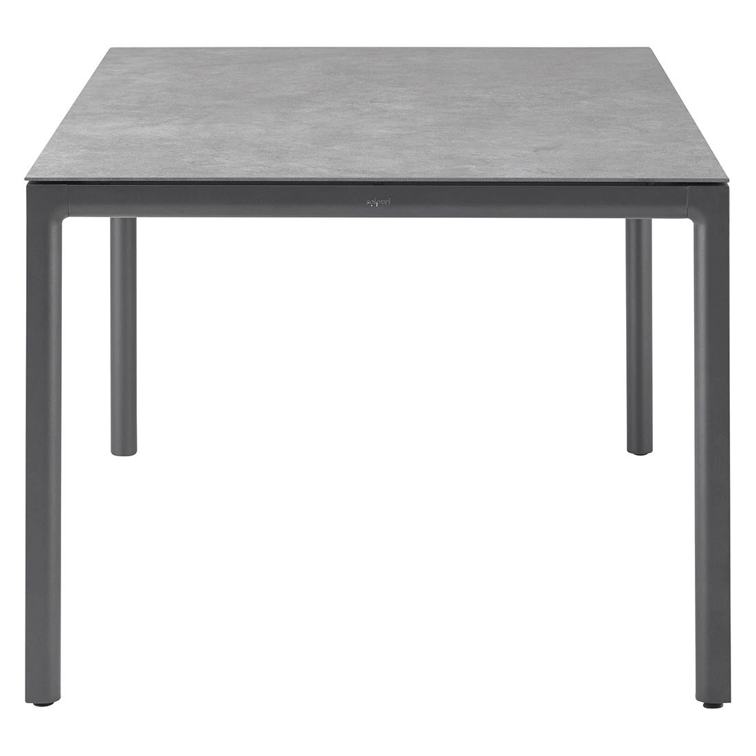 Solpuri Soft Ausziehtisch 160/220x100 Cm Aluminium/Dekton Anthrazit/Bromo 5 Solpuri Soft Ausziehtisch 160/220x100 Cm Aluminium/Dekton Anthrazit/Bromo – Bild 3