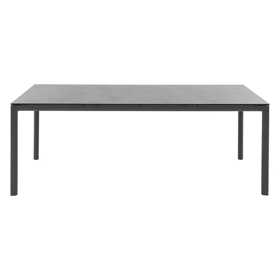 Solpuri Soft Gartentisch Aluminium/HPL Anthrazit/Volcano Grey 4 Solpuri Soft Gartentisch Aluminium/HPL Anthrazit/Volcano Grey – Bild 2