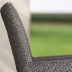 Stern Artus Diningsessel Aluminium/Outdoorstoff Schwarz Matt/Seidenschwarz -Garten Leben stern artus diningsessel aluminium outdoorstoff 1362892 9