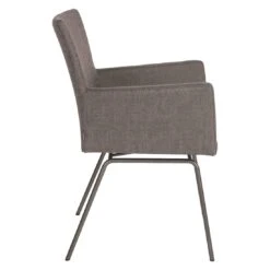 Stern Artus VIP Diningsessel Edelstahl/Outdoorstoff Anthrazit/Dunkelgrau Meliert -Garten Leben stern artus vip sessel edelstahl outdoorstoff dunkelgrau schiefergrau meliert 1258755 6