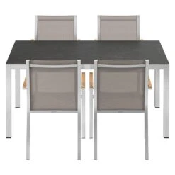 Stern Cardiff Gartenmöbel-Set 5-tlg. Tisch 160x90cm Taupe 16 Stern Cardiff Gartenmöbel-Set 5-tlg. Tisch 160x90cm Taupe -Garten Leben stern cardiff gartenmoebel set 5 tlg tisch 160x90cm 1485388 4