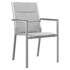 Stern Cardiff Gartenmöbelset 7-tlg. Mit Tisch 220x100 Cm Silber/Zement Dunkel -Garten Leben stern cardiff gartenmoebelset 7 tlg mit tisch 220x100 cm 1423414 7