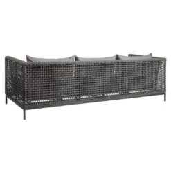 Stern Corda Gartensofa Aluminium/Rope/Edelstahl Platin/Anthrazit 5 Stern Corda Gartensofa Aluminium/Rope/Edelstahl Platin/Anthrazit -Garten Leben stern corda 3 sitzersofa aluminium rope edelstahl 1413173 2