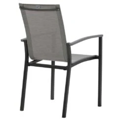 Stern Evoee Gartenmöbelset 5-tlg. Mit Tisch 160x90cm Anthrazit/Silber -Garten Leben stern evoee gartenmoebelset 5 tlg mit tisch 160x90 cm 1426472 6