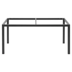 Stern Evoee Gartenmöbelset 5-tlg. Mit Tisch 160x90cm Anthrazit/Karbon -Garten Leben stern evoee gartenmoebelset 5 tlg mit tisch 160x90 cm 1426483 13