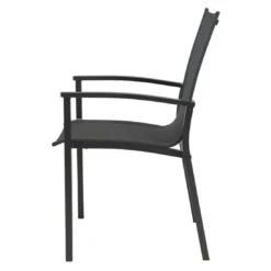 Stern Evoee Gartenmöbelset 5-tlg. Mit Tisch 160x90cm Anthrazit/Karbon -Garten Leben stern evoee gartenmoebelset 5 tlg mit tisch 160x90 cm 1426483 4