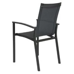 Stern Evoee Gartenmöbelset 5-tlg. Mit Tisch 160x90cm Anthrazit/Karbon -Garten Leben stern evoee gartenmoebelset 5 tlg mit tisch 160x90 cm 1426483 5