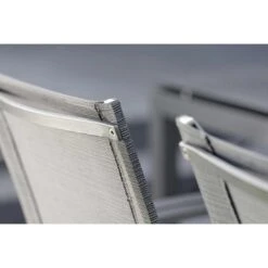 Stern Evoee Gartenmöbelset 5-tlg. Mit Tisch 160x90cm Anthrazit/Karbon -Garten Leben stern evoee gartenmoebelset 5 tlg mit tisch 160x90 cm 1426483 9