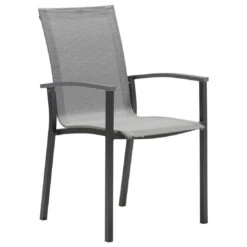 Stern Evoee Gartenmöbelset 7-tlg. Mit Tisch 200x100cm Anthrazit/Silber -Garten Leben stern evoee gartenmoebelset 7 tlg tisch 200x100cm 1488930 4