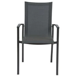 Stern Evoee Stapelsessel Aluminium/Textilene Anthrazit/Karbon -Garten Leben stern evoee stapelsessel aluminium textilene anthrazit karbon 1029295 3