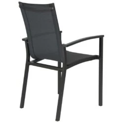 Stern Evoee Stapelsessel Aluminium/Textilene Anthrazit/Karbon -Garten Leben stern evoee stapelsessel aluminium textilene anthrazit karbon 1029295 6