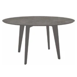 Stern Glen Gartenmöbel-Set 5-tlg. Tisch Ø134cm Basaltgrau/Seidengrau -Garten Leben stern glen gartenmoebel set 5 tlg tisch durchm134cm 1490140 4