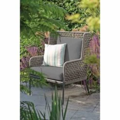 Stern Greta Loungesessel Aluminium/Rope Anthrazit/Platin/Seidengrau -Garten Leben stern greta loungesessel aluminium rope inkl kissen anthrazit platin seidengrau 1027458 4